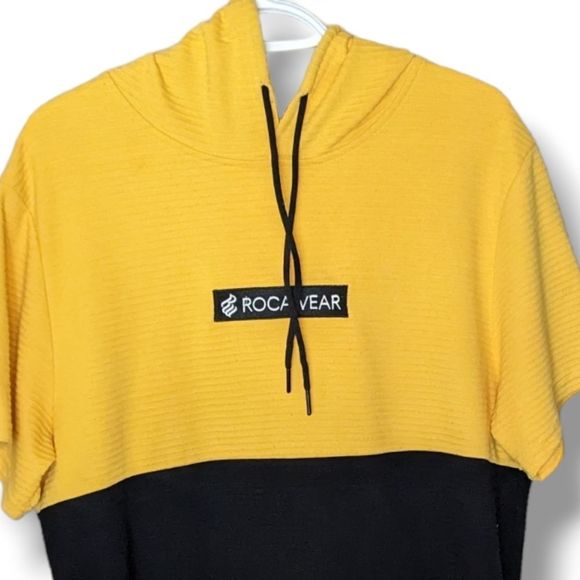 Shirt Sleeved Hoodie Yellow Rocawear - Picture 2 of 7